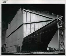 1956 Press Photo Air dryer building of the Lewis Unitary Plan Wind Tunnel