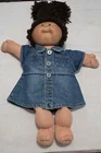 Vintage 1982 Cabbage Patch Doll Coleco OAA Yarn Hair Brown Eyes Great Condition