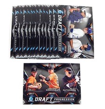 2019 Bowman Chrome Draft Progression Baseball Set (14) Rutschman Mize Greene