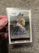 2012 Bowman - Chrome Prospects Autographs Clay Holmes #BCP77 (AU, RC)