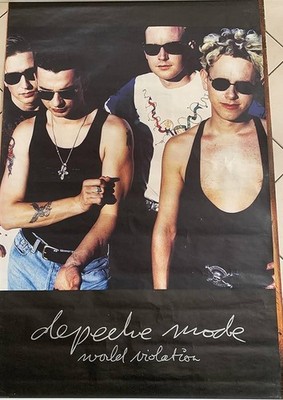 AFFICHE / DEPECHE MODE - World Violator 1990