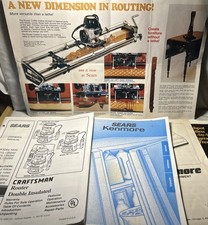 Lot of Vtg Sears Craftsman Tool Manuals/How T...