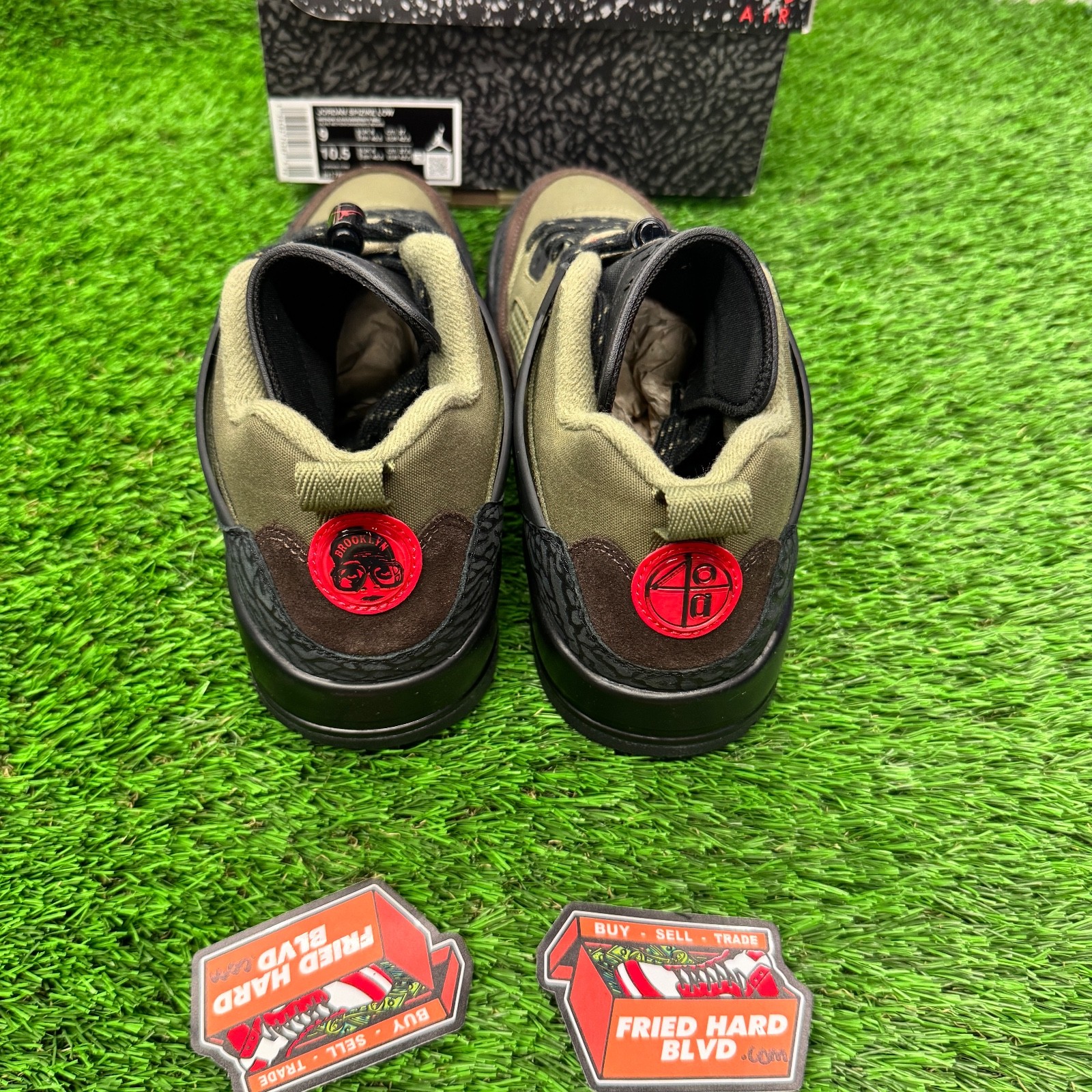 Jordan Spizike Low Beef & Broccoli  IH1782-200 Men’s Size 9 thumbnail 5