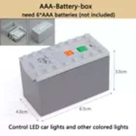 4PCS Power Functions Battery Box Train Motor IR Receiver Controlled For Lego Set