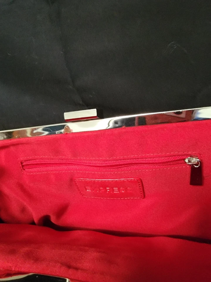 Cartera Express Shouler vintage en rojo Foto 3 de 4
