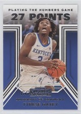 2020 Panini Contenders Draft Picks Playing the Numbers Game Tyrese Maxey #9 04k0