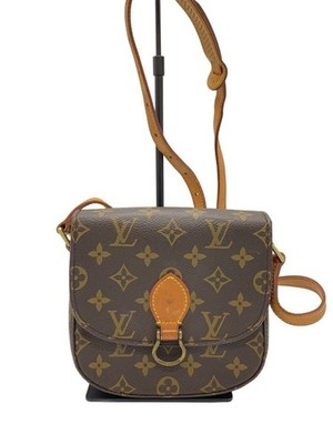 LOUIS VUITTON Shoulder Bag Sun Crew MM Monogram Canvas BRW PVC Total Used