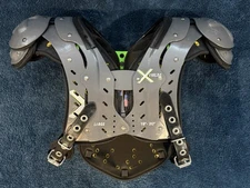 X Tech Large Super Skill Football Shoulder Pads Backplate Shoulder Protection