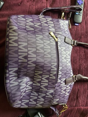 MKF Collection Tote Bag & Wallet Set   Vegan Leather