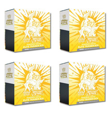 Pokemon Brilliant Stars Center Elite Trainer Box ETB Case 4 Sword Shield SEALED