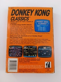donkey kong classics - nes - pal italiano - excellent - cib