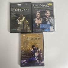 3 Opera DVD’s. New And Unopened. 