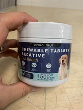 Calming Dog Chews for Anxiety Relief,Stress Noise Reduction 150 Chews Exp: 10/27