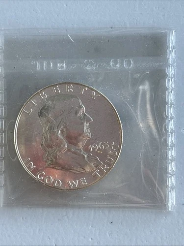 1963 Proof Franklin Half Dollar