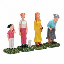 4 Pieces Sandplay Counseling Figures Static for Therapists