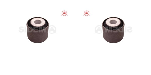 2X Sidem Querlenkerlager Hinten Links Rechts FüR Audi A4 8EC B7 8E2 B6 8ED-image