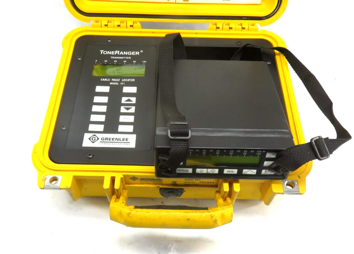 GREENLEE ToneRanger TF1 Cable Fault Locator, FOR PARTS/ REPAIR
