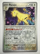 Persian 053/165 Sv: Scarlet & Violet 151 Reverse Holo