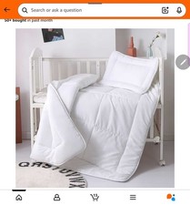 Luxury Anti Allergic Duvet For Toddlers Cot Microfibre Duvet Bedding Set For Kid