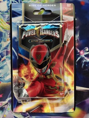 Bandai Power Rangers Rise Of Heroes Blister 1 Booster Pack Sealed Neu OVP!