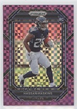 2022 Panini Prizm Rookies Purple Power Prizm 6/49 Hassan Haskins #326 8d9