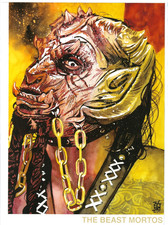 AEW The Beast Mortos / Mina Schamberger Print Custom Magnet 5.5"x7.5" New