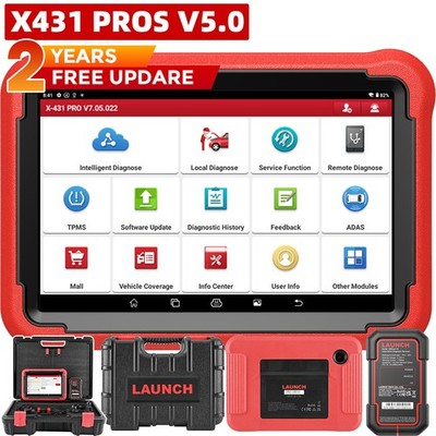 LAUNCH X431 PRO V5.0 V+ PRO 5 KFZ Profi OBD2 Diagnosegerät ALL SYSTEM ECU Coding