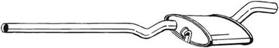 BOSAL Mittelschalldämpfer 282-599 für 1G1 19E VW GOLF 2 Syncro