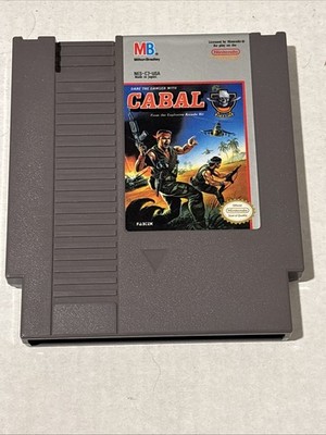 Cabal for Nintendo Entertainment System *NES* Authentic - Tested - Ships Fast