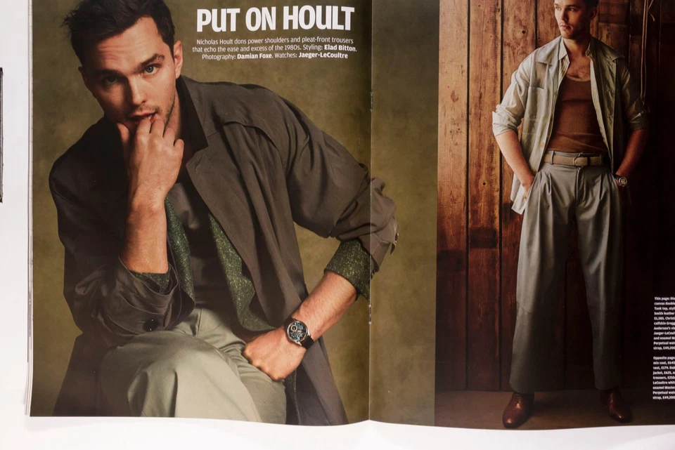 NICHOLAS HOULT PATRICK GRANT How To Spend It magazine March 9 2019 HTSI FT Times - Image 2 of 4