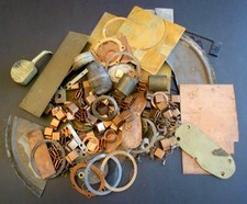 3 LBS. of Misc. Sheet, Tabs and other SCRAP COPPER