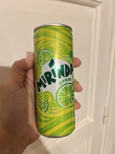 1 Full Can Mirinda Citrus Can 242ml Saudi Arabia Arabic Pepsi