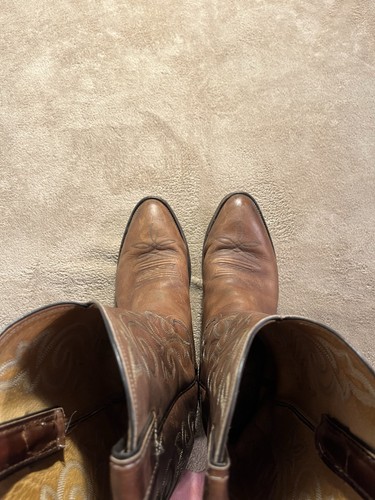 vintage justin cowboy boots mens Size 10, Size 10, $29.99 - Photo 13