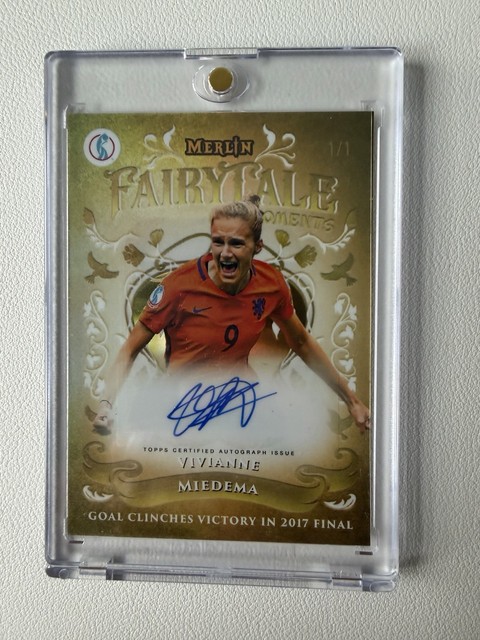 Topps Merlin Women Euro 2025 Fairytale Moments Vivianne Miedema  One of One 1/1
