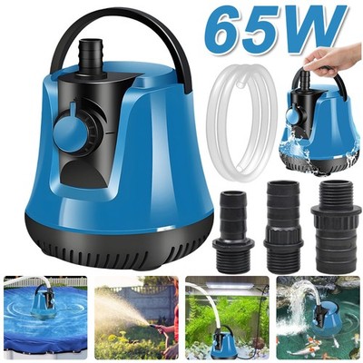 3800L/H Sauerstoffpumpe Aquarium Innenfilter Wasserpumpe 65W leise Ultra leise