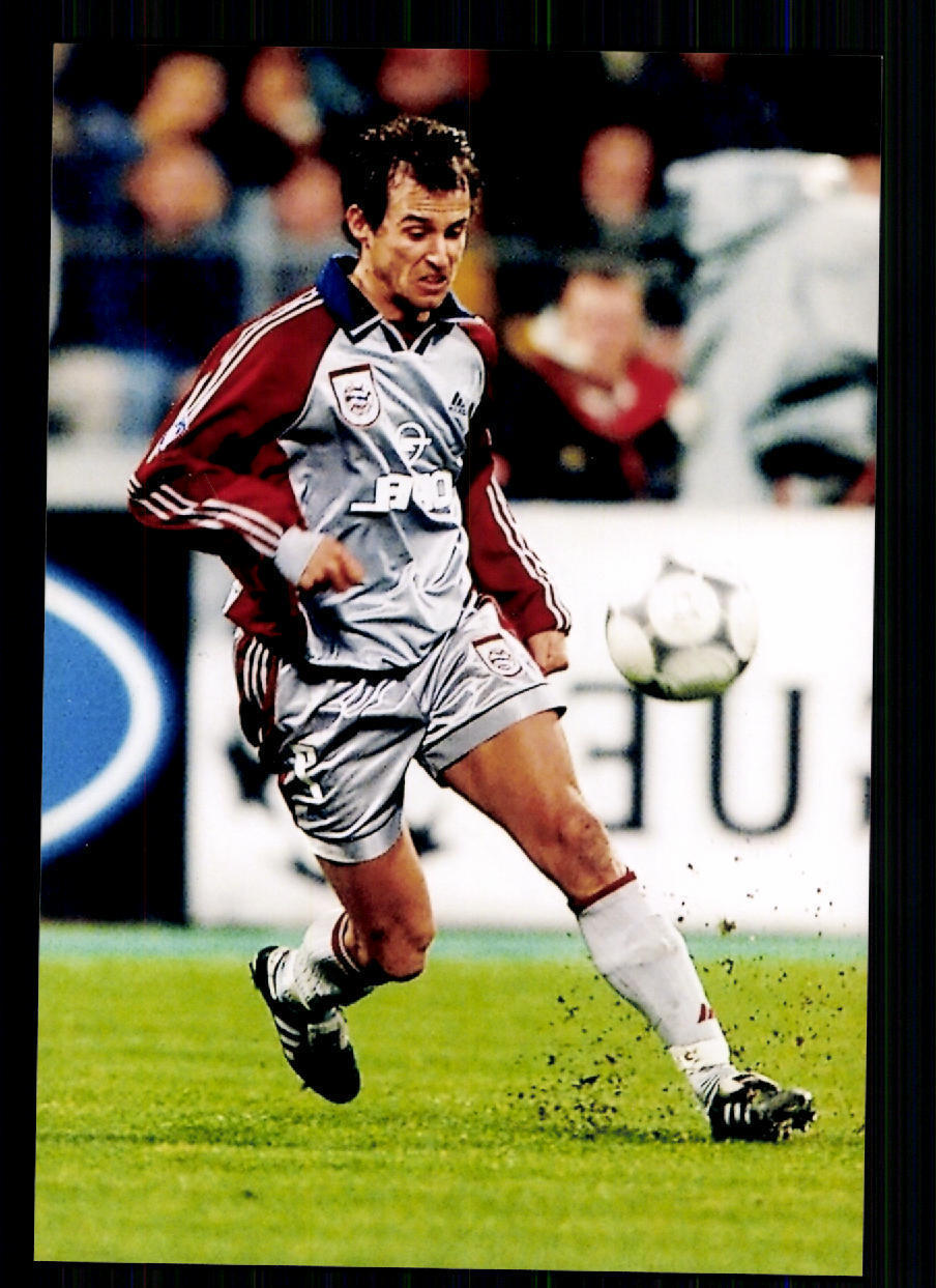Carte Autographe Mehmet Scholl Bayern Munich 2004-05 Signée Originale