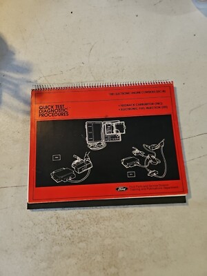 1981 Ford Electronic Engine Controls (EEC-III) Quick Test Diagnostic Procedures