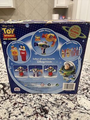 Toy Story Disney Buzz Bubble Blower W/Gazillion Bubbles Funrise Rare NOS