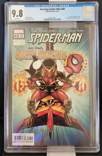 Amazing Spider-Man #88 CGC 9.8 1st App Queen Goblin Arthur Adams Cover Key Issue