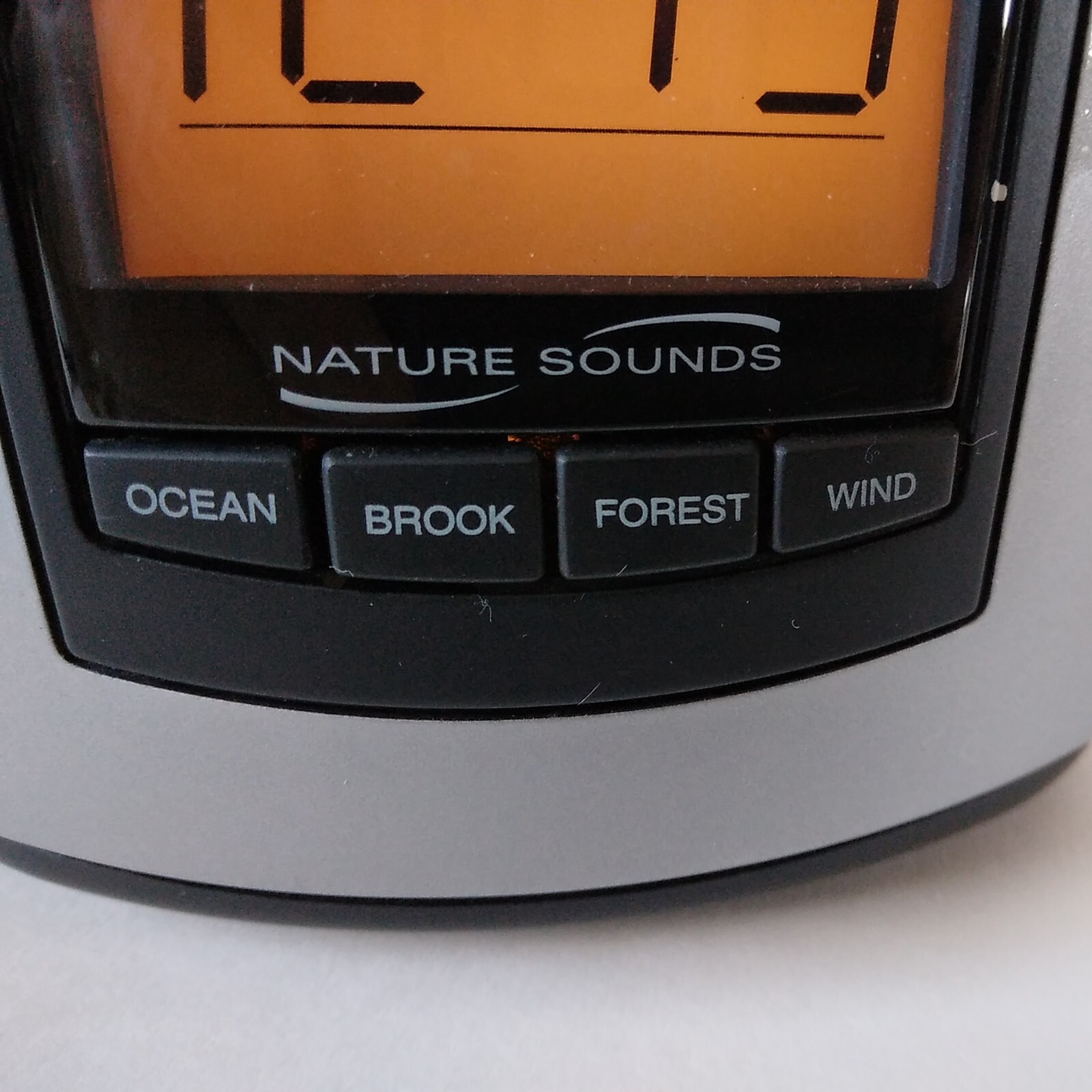 Timex T300B Nature Sounds Alarm Clock RadioCorded/Batt Bkup.Tested