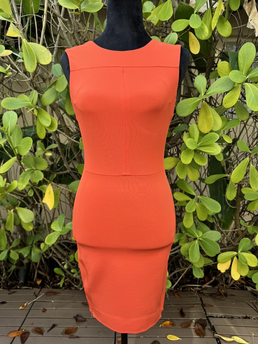 dvf bodycon dress Diane Von Furstenberg Women's Reona Two Tangerine Orange Mini 0 Size:34 Long and a midi length. 1920 party Met Gala 2021: Kendall