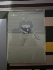 Jared Janczak Leaf Perfect Game Magenta Plate 1/1 Un-Autographed Print Plate