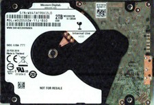 WD20SDZW-11JJ8S0,  WESTERN DIGITAL USB3 2TB WX FEB 2019