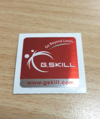 G.Skill Gaming Sticker Rot, Aufkleber, Case etc. Casemod Computer