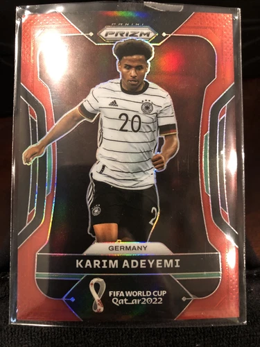 Karim Adeyemi 2022 Panini Prizm FIFA World Cup /399 RC