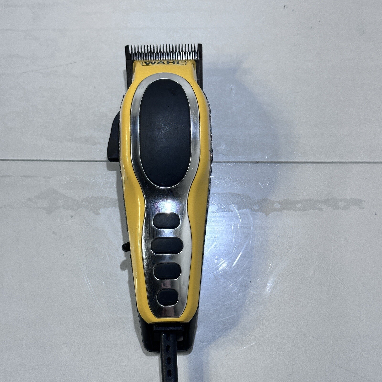 WAHL Hair Clippers Precision MC2 Yellow Plug In No Guards Tested eBay