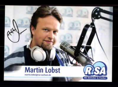 Martin Lobst RSA Autogrammkarte Original Signiert + F 16645