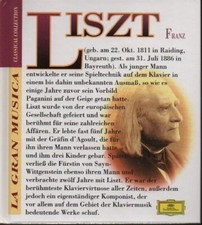 FRANZ LIST - LA GRAN MUSICA - CLASSICAL COLLECTION " BUCH & CD #21#