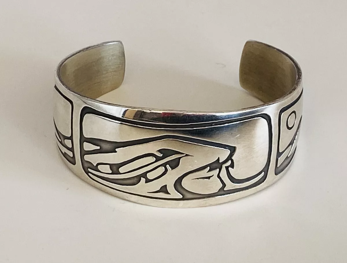Native american sterling silver best sale bracelets