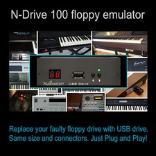 Nalbantov USB Floppy Disk Drive Emulator N-Drive 100 for AKAI S900